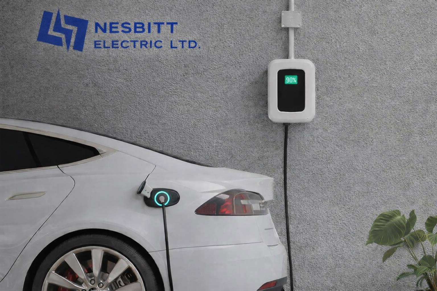 EV charger installation in the Annapolis Valley